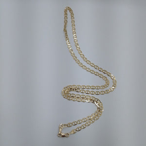 CADENAS TEJIDO MARINERA ORO 14K 55 CM 7.9 GR (NUEVO)