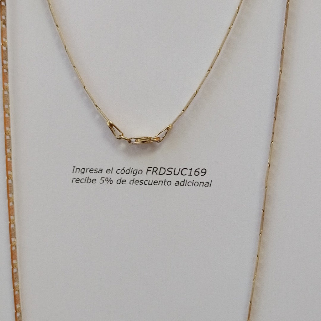 CADENA ORO 14 K 9.2 GRMS (SEMINUEVO)