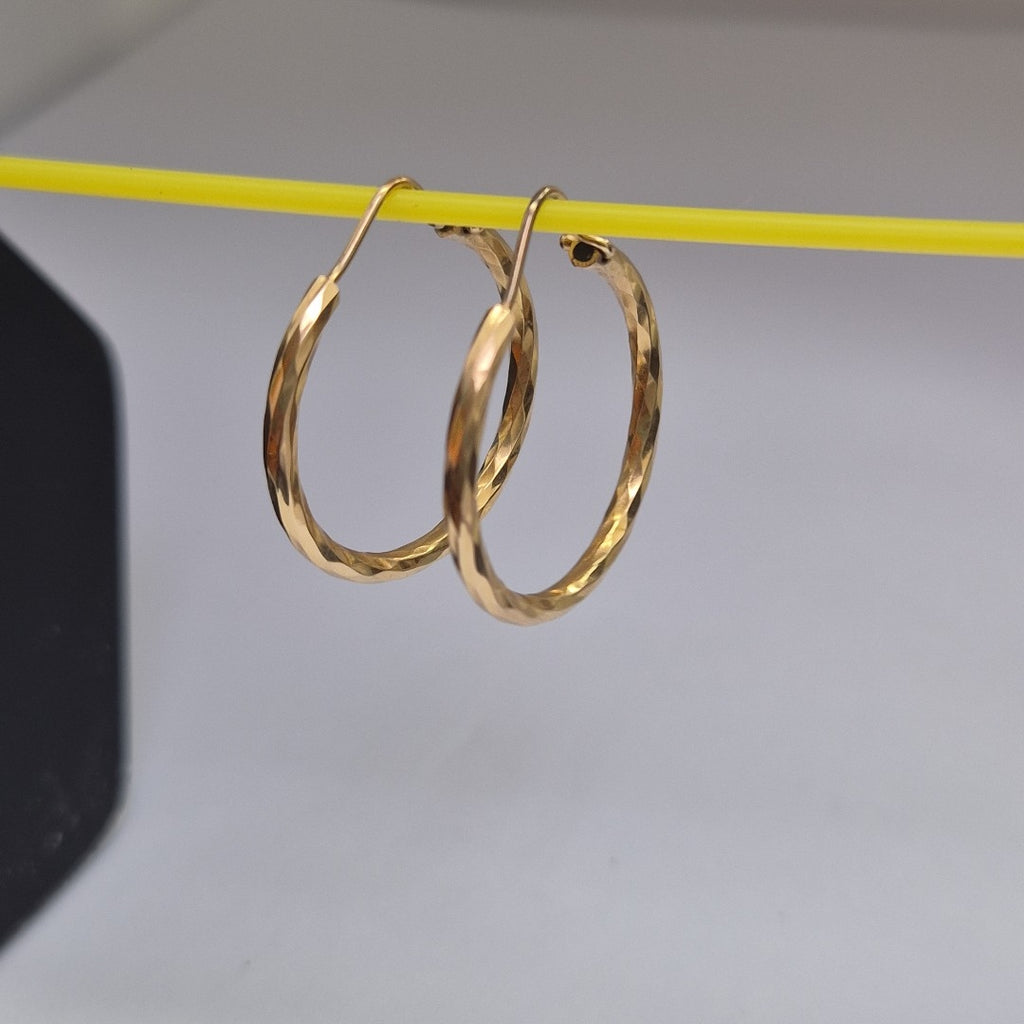 ARRACADAS PAR ORO 14 K 3 GRMS (SEMINUEVO)