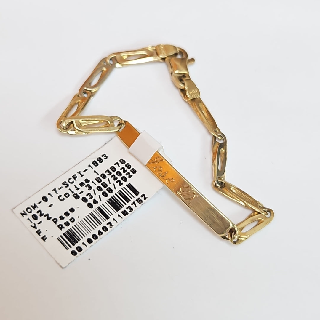 ESCLAVA ORO 14 K 5 GRMS (SEMINUEVO)