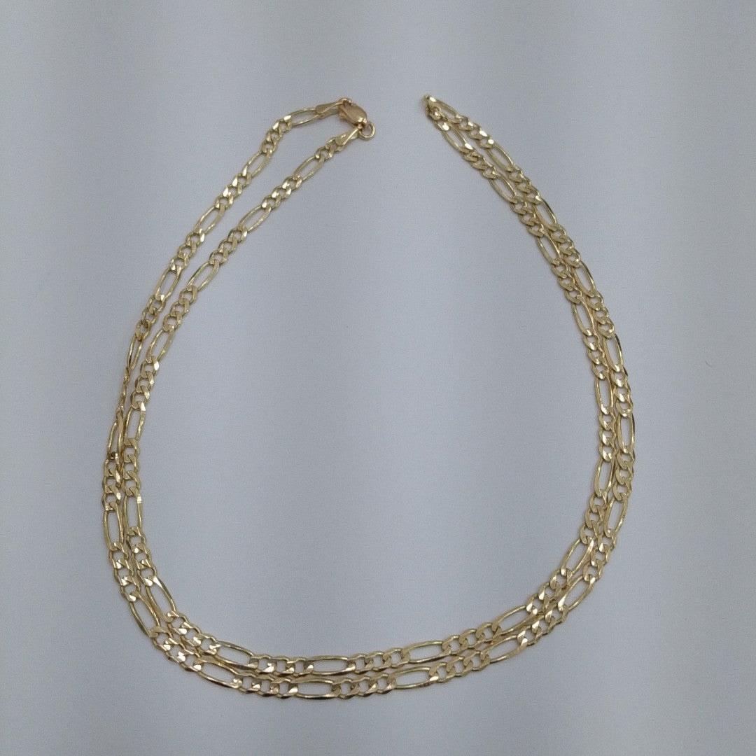 CADENAS 3X1 ORO 14K 60 CM 8.9 GR (NUEVO)