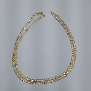 CADENAS 3X1 ORO 14K 60 CM 8.9 GR (NUEVO)