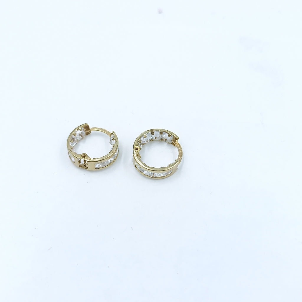 ARRACADAS PAR ORO 10 K 1,80 GRMS (SEMINUEVO)
