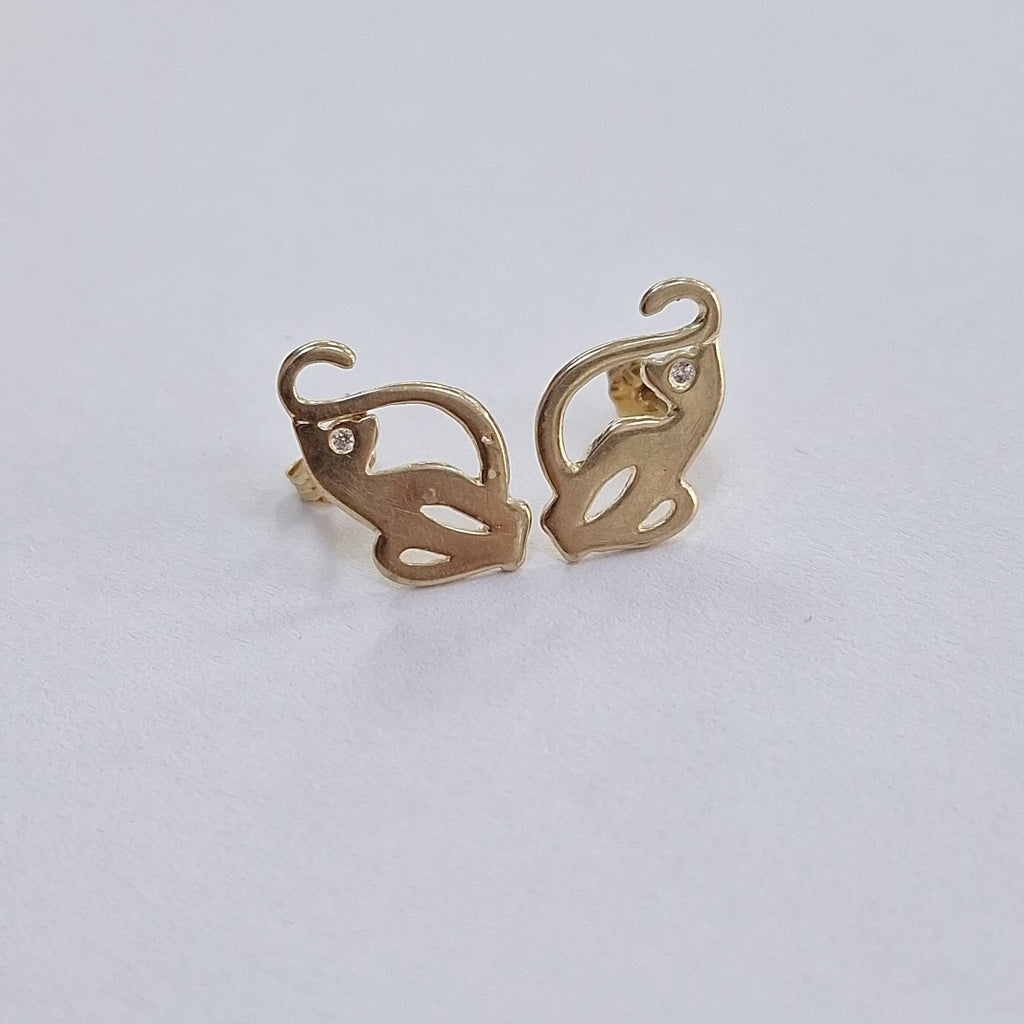ARETES PAR ORO 10 K 1,60 GRMS (SEMINUEVO)