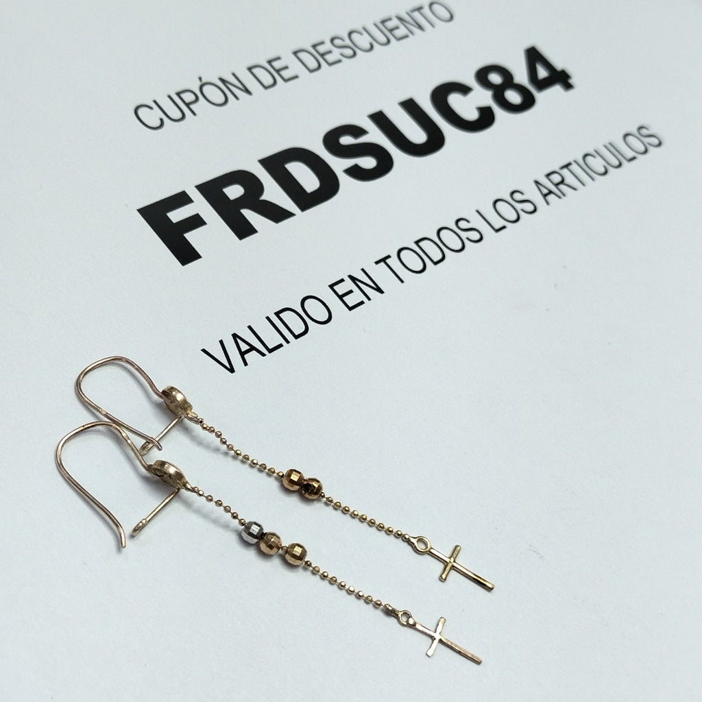 ARETES PAR ORO 10 K 1,90 GRMS (SEMINUEVO)