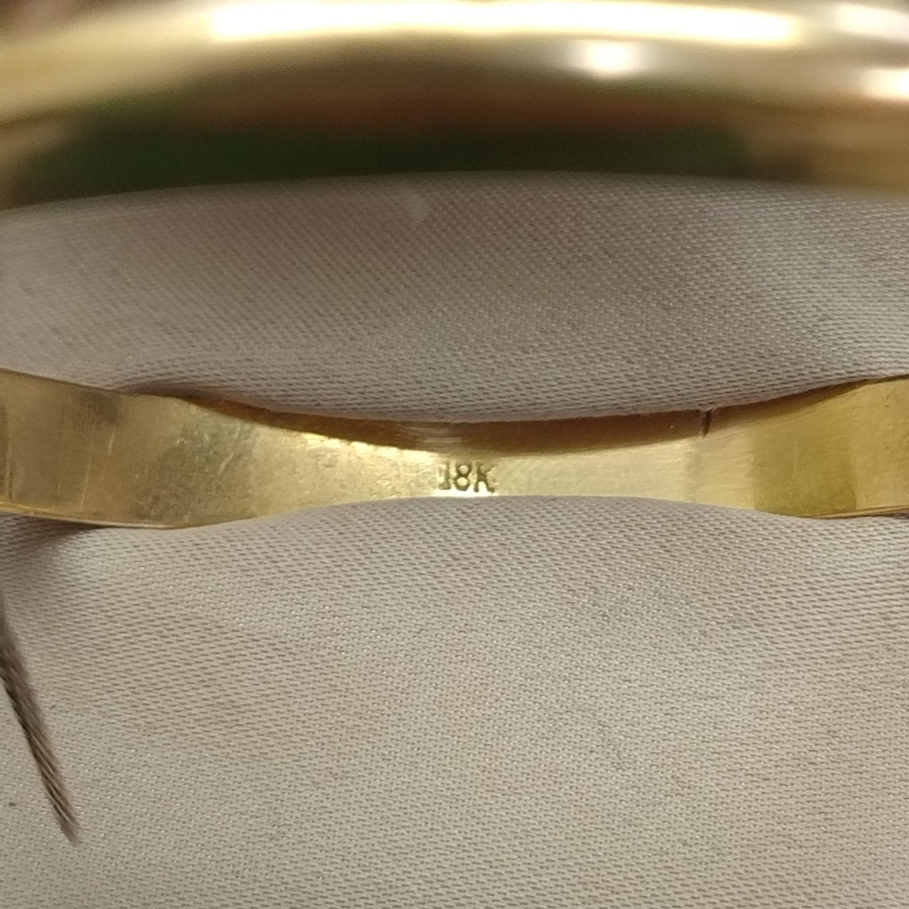 PULSERA RIGIDA ORO 18 K 12.9 GRMS (SEMINUEVO)