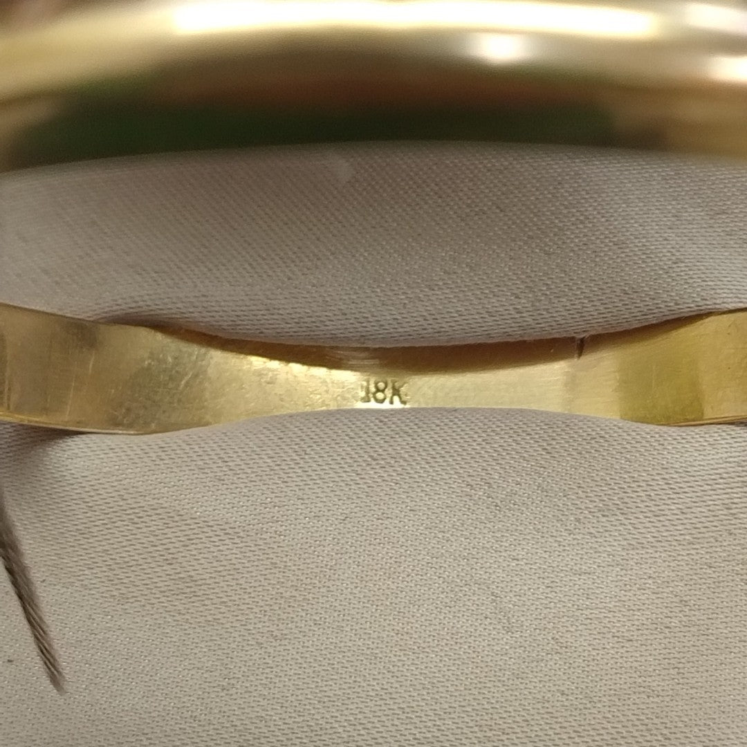 PULSERA RIGIDA ORO 18 K 12.9 GRMS (SEMINUEVO)
