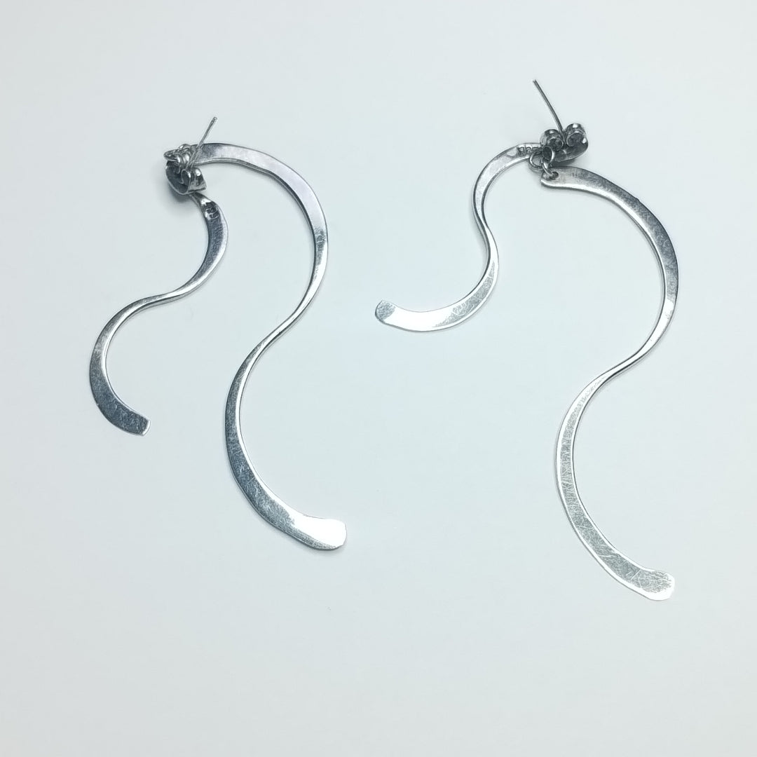ARETES PAR PLATA 2,90 GRMS (SEMINUEVO)