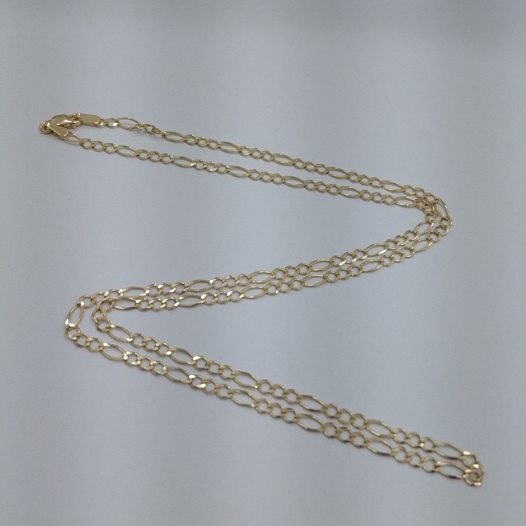 CADENAS 3X1 ORO 14K 55 CM 5.1 GR (NUEVO)