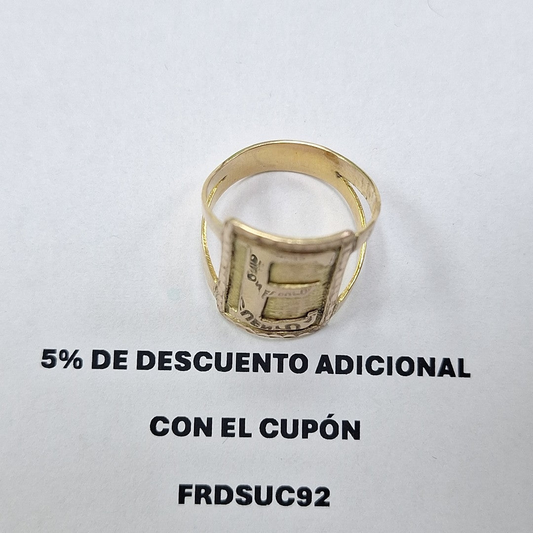 ANILLITO ORO 10 K 3.8 GRMS (SEMINUEVO)