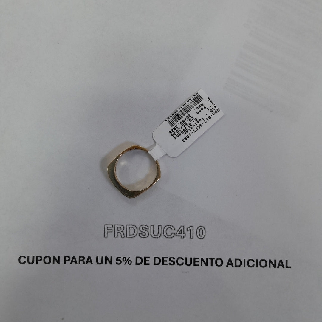 ANILLO ORO 14 K 4.1 GRMS (SEMINUEVO)