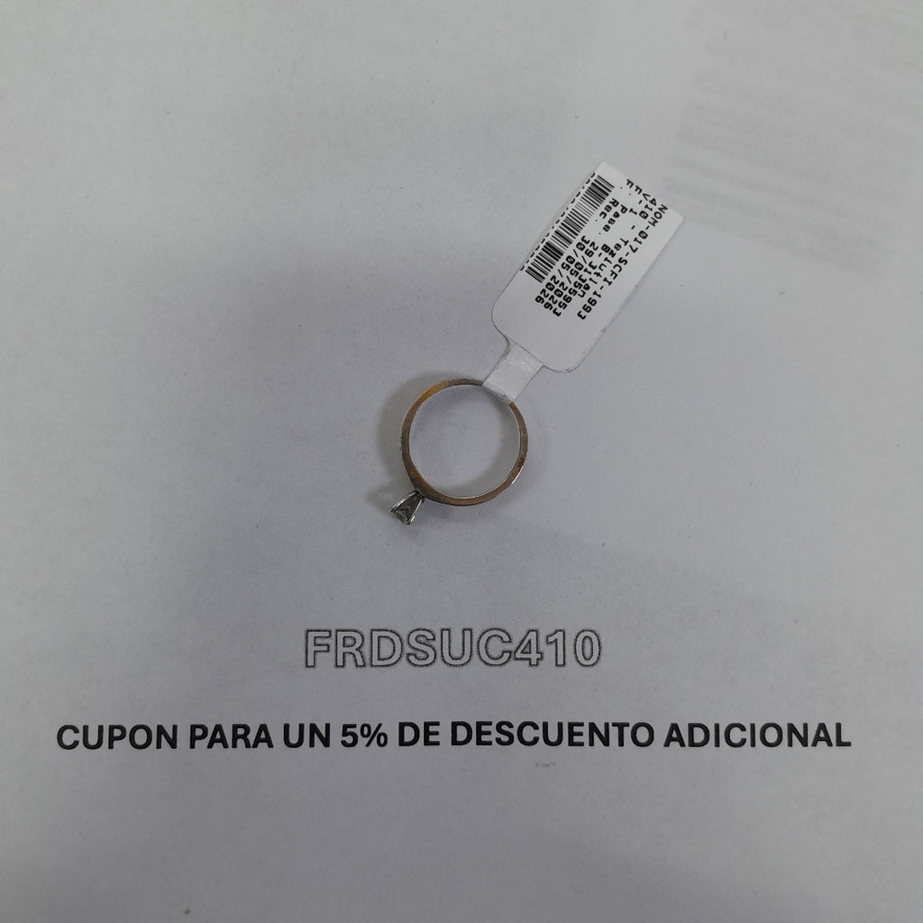 ANILLITO ORO, ORO BLANCO 10 K 1.7 GRMS (SEMINUEVO)