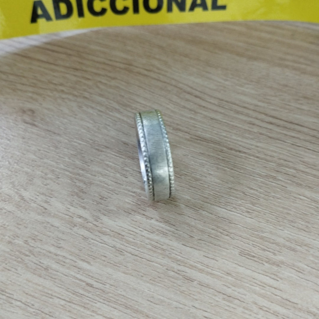 ANILLO PLATA 5,60 GRMS (SEMINUEVO)