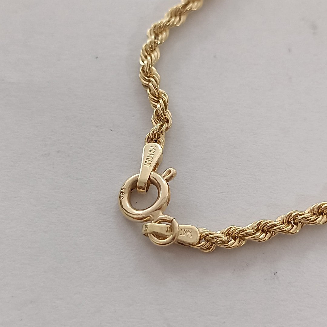 CADENA ORO 14 K 2.9 GRMS (SEMINUEVO)