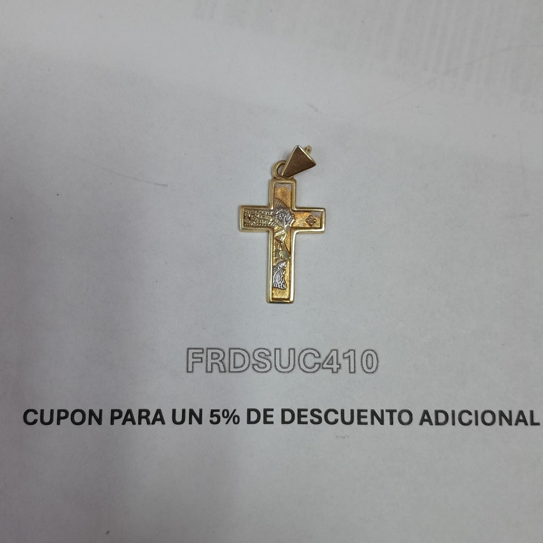 CRUZ ORO 14 K 4,60 GRMS (SEMINUEVO)