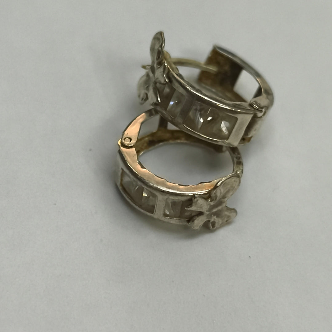ARRACADAS PAR PLATA 1,90 GRMS (SEMINUEVO)