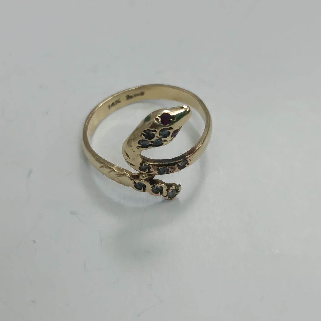 ANILLO ORO 14 K 2,90 GRMS (SEMINUEVO)