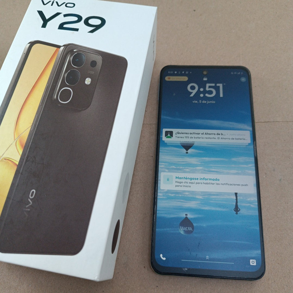CELULAR VIVO Y29 V2434 (2025) 256 GB 8 GB RAM (SEMINUEVO)