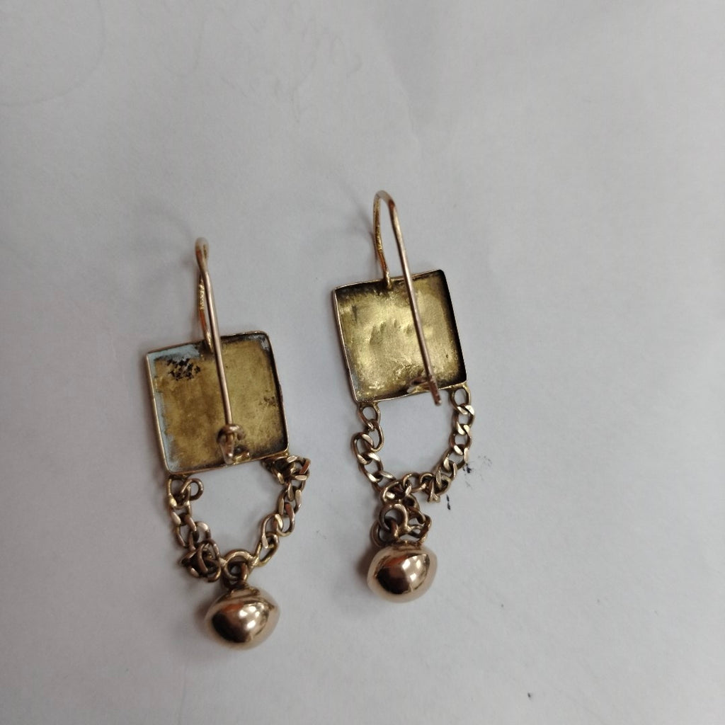 ARETES PAR ORO 8 K 3.1 GRMS (SEMINUEVO)