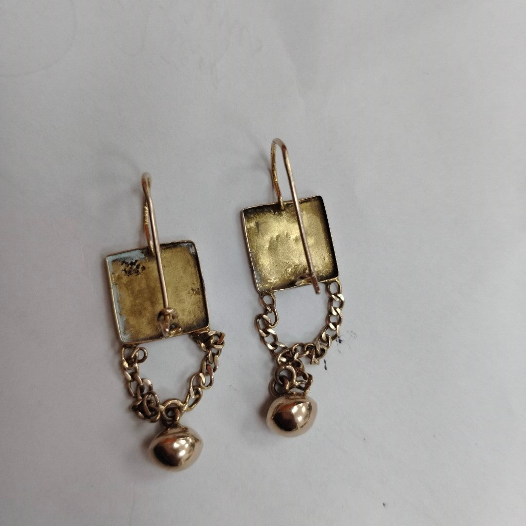 ARETES PAR ORO 8 K 3.1 GRMS (SEMINUEVO)