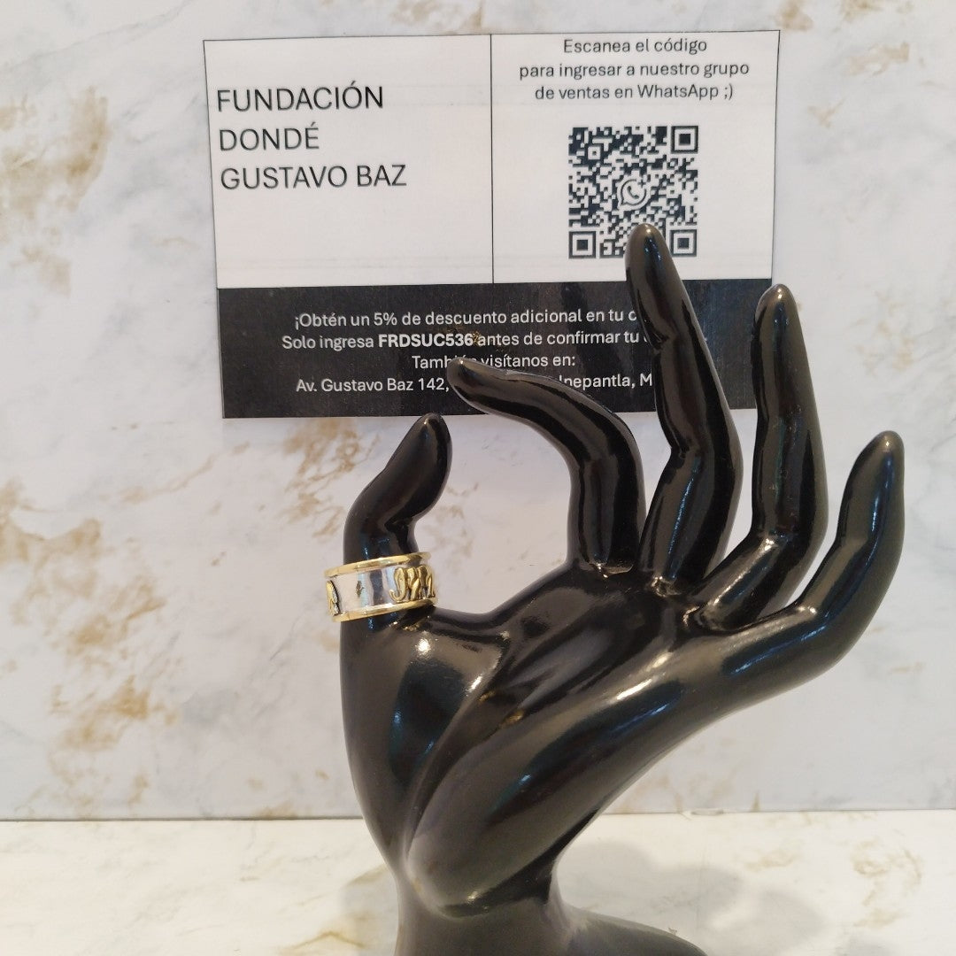 ARGOLLA ORO 14 K 12.7 GRMS (SEMINUEVO)