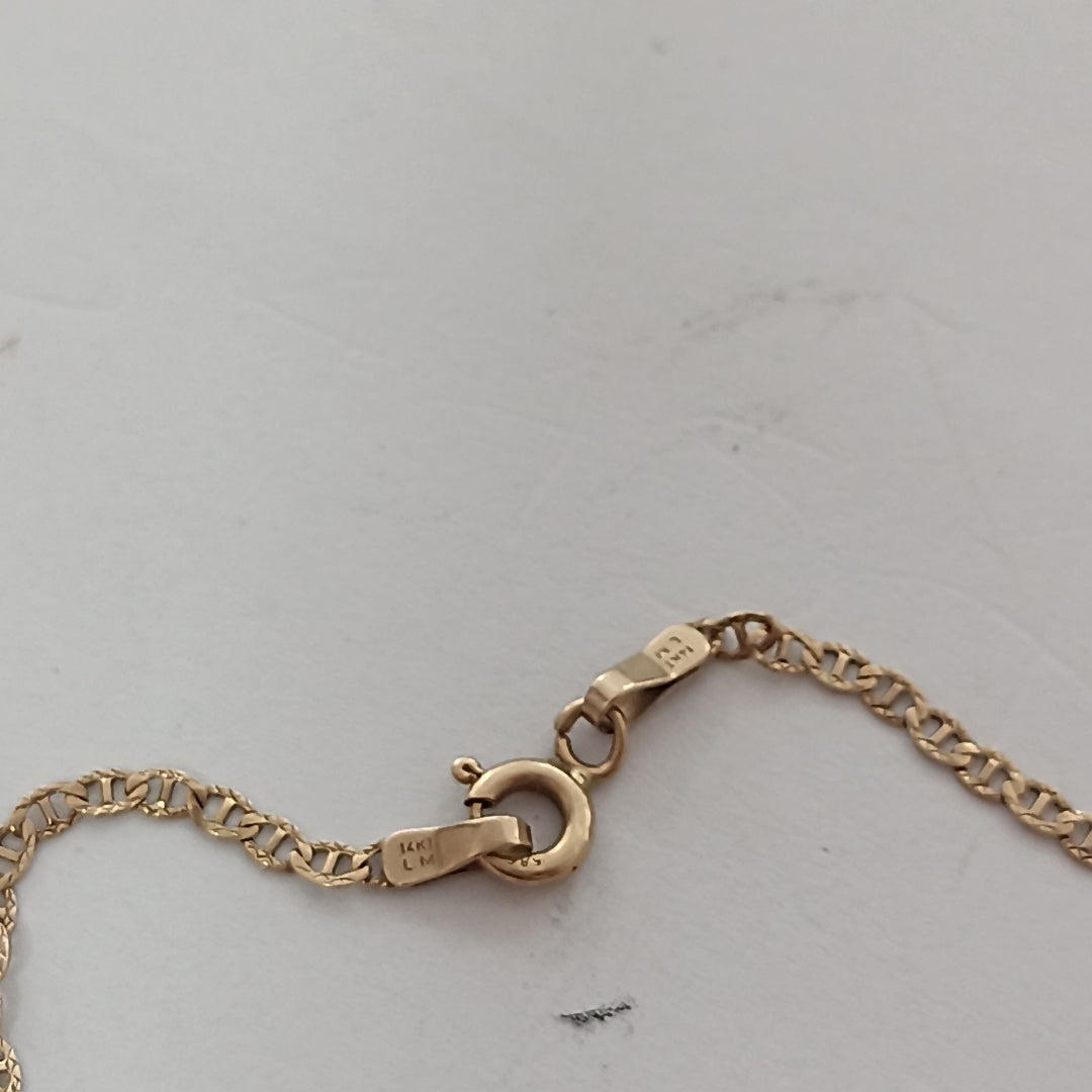 PULSERA ORO 14 K 1.2 GRMS (SEMINUEVO)