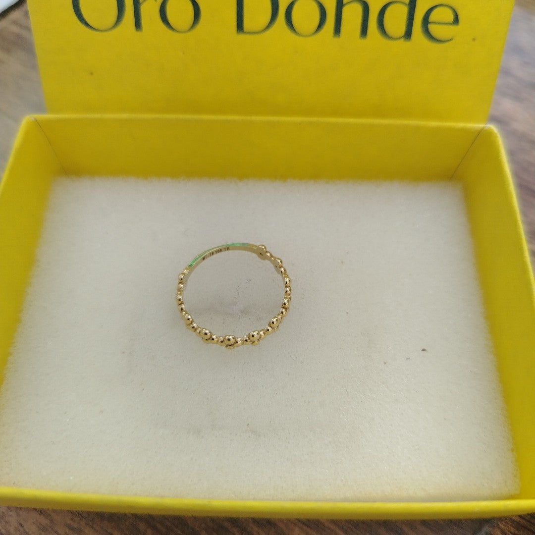 ANILLITO ORO 10 K 1.4 GRMS (SEMINUEVO)