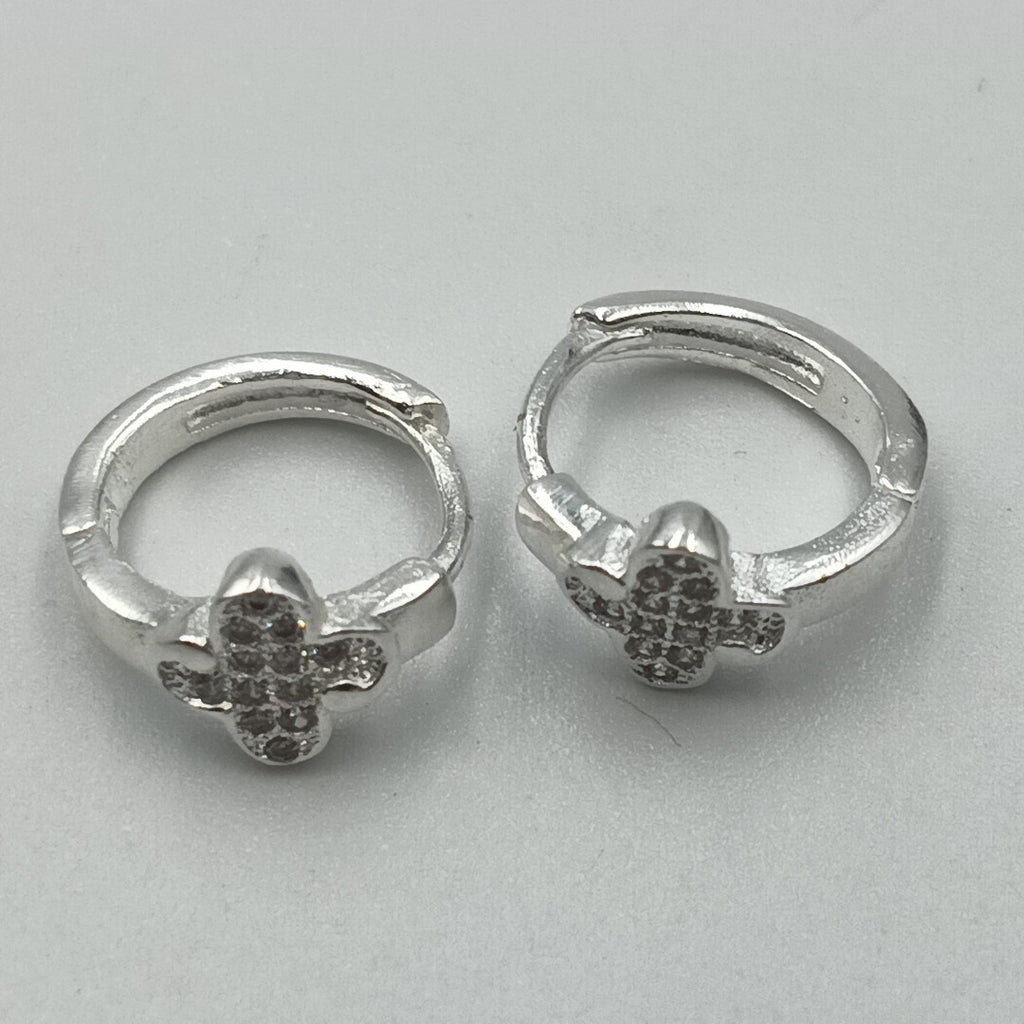 ARRACADAS C/CIRCONIAS PLATA .925 1.9 GR (NUEVO)