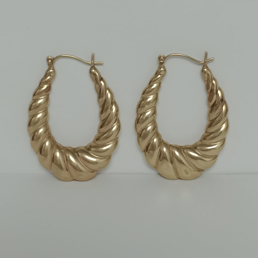 ARRACADAS PAR ORO 10 K 4,20 GRMS (SEMINUEVO)