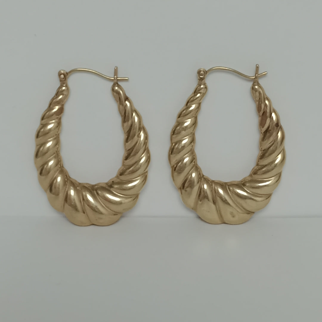 ARRACADAS PAR ORO 10 K 4,20 GRMS (SEMINUEVO)