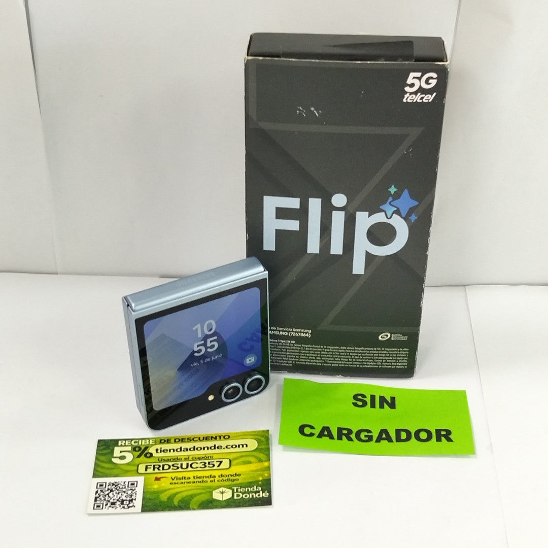 CELULAR SAMSUNG GALAXY Z FLIP6 SM-F741B (2024) 256 GB 12 GB RAM (SEMINUEVO)