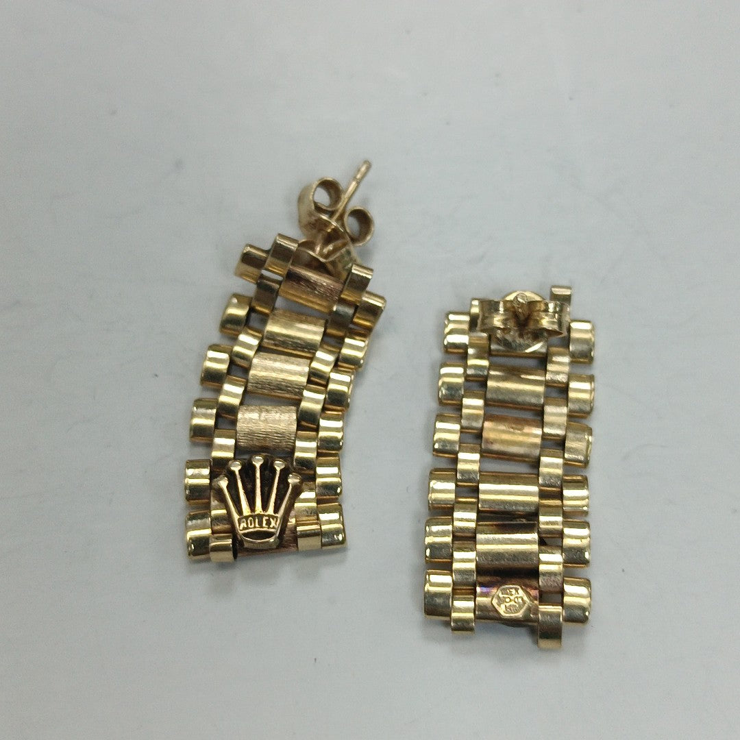 ARETES PAR ORO 14 K 4.2 GRMS (SEMINUEVO)