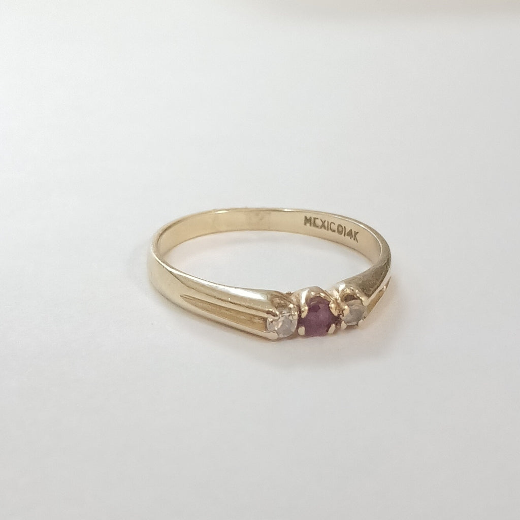 ANILLITO ORO 14 K 1.8 GRMS (SEMINUEVO)