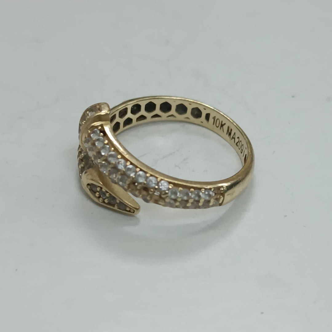 ANILLO ORO 10 K 2.3 GRMS (SEMINUEVO)