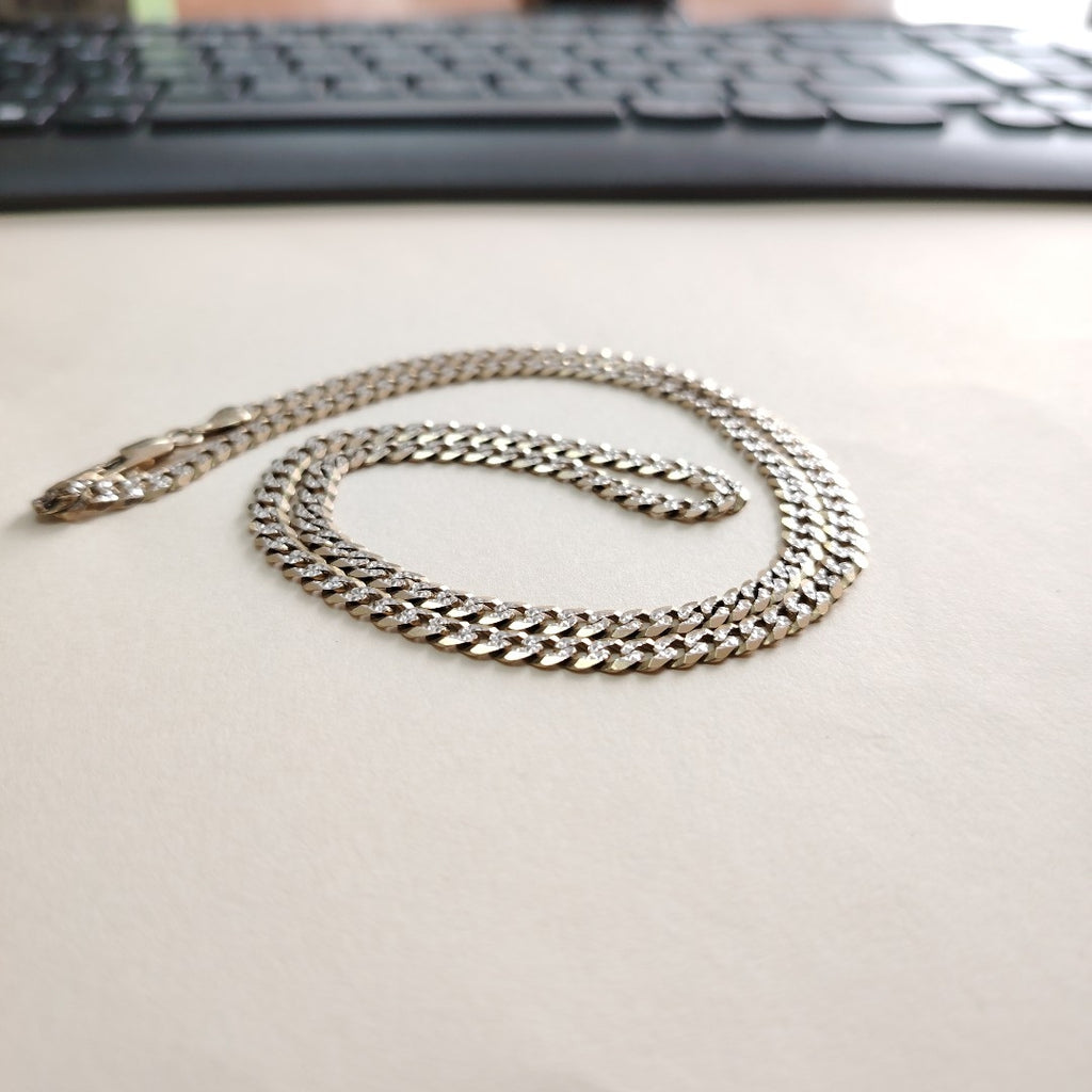 CADENA ORO,RODIADO 14 K 15,70 GRMS (SEMINUEVO)