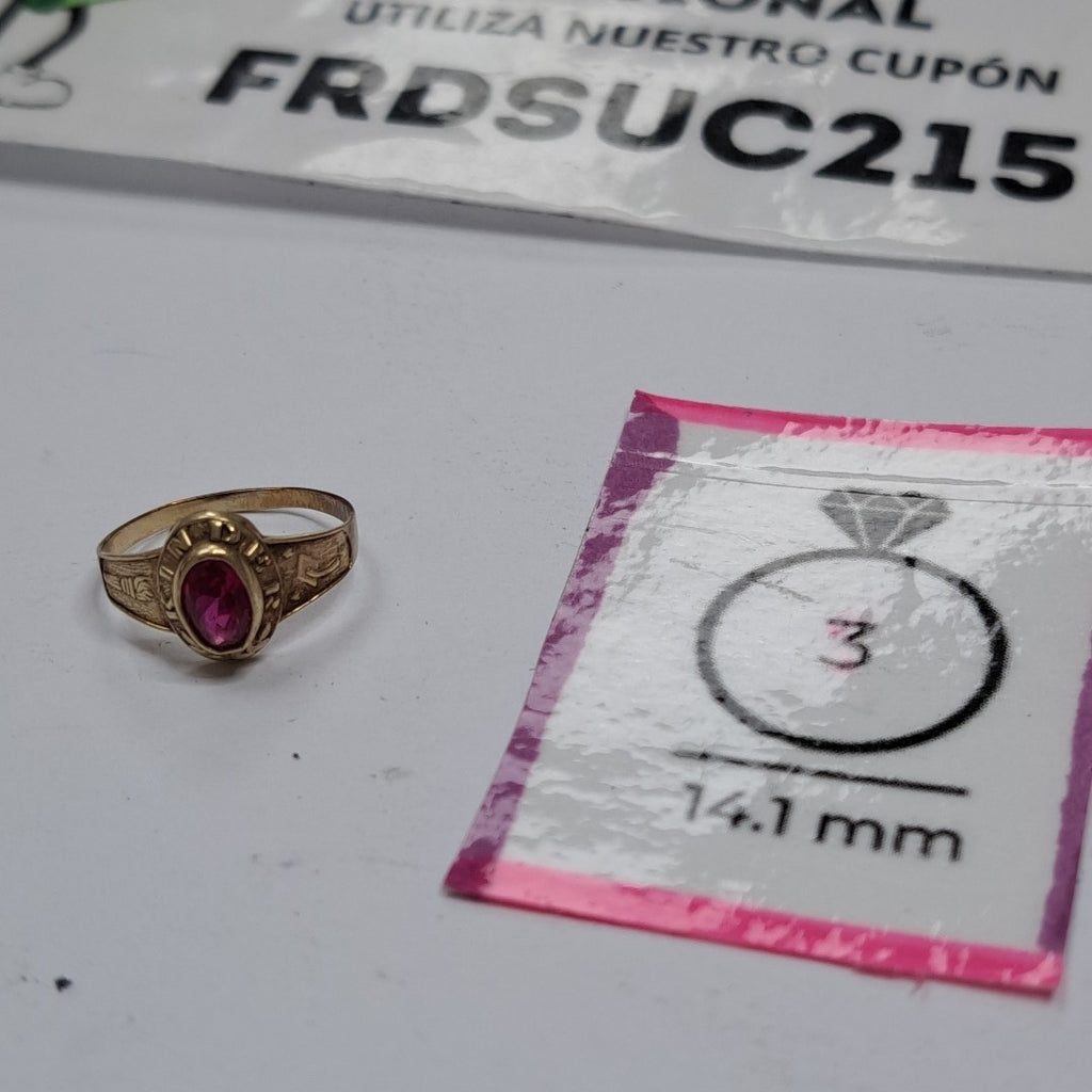 ANILLITO ORO 10 K 0.8 GRMS (SEMINUEVO)