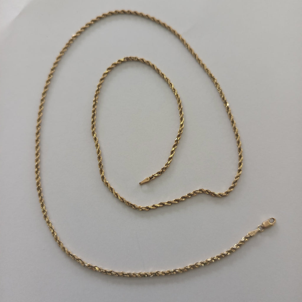 CADENA ORO 14 K 12.8 GRMS (SEMINUEVO)