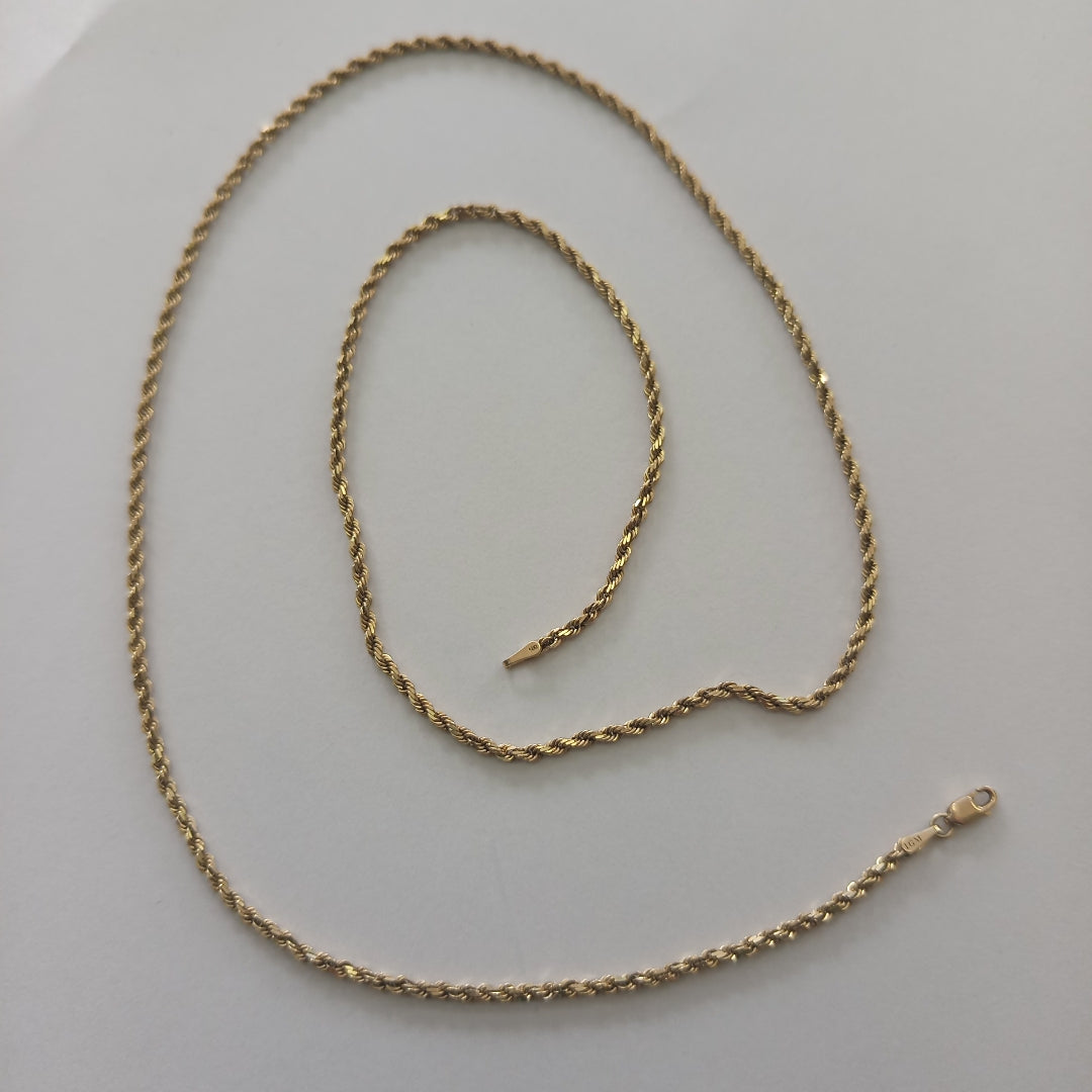 CADENA ORO 14 K 12.8 GRMS (SEMINUEVO)