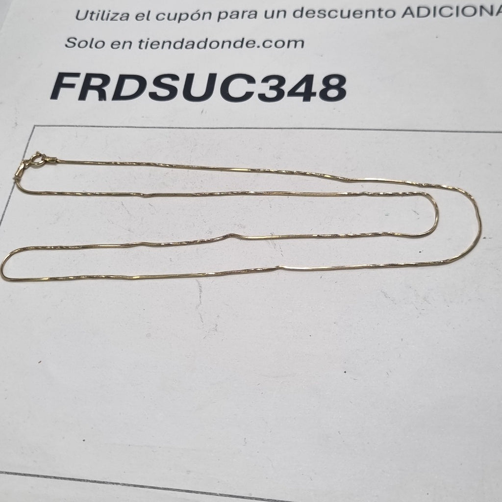 CADENA ORO 14 K 2,60 GRMS (SEMINUEVO)