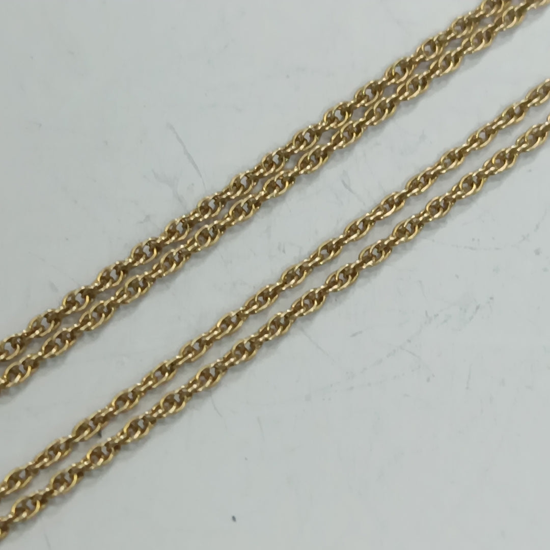 CADENA ORO 14 K 2,70 GRMS (SEMINUEVO)