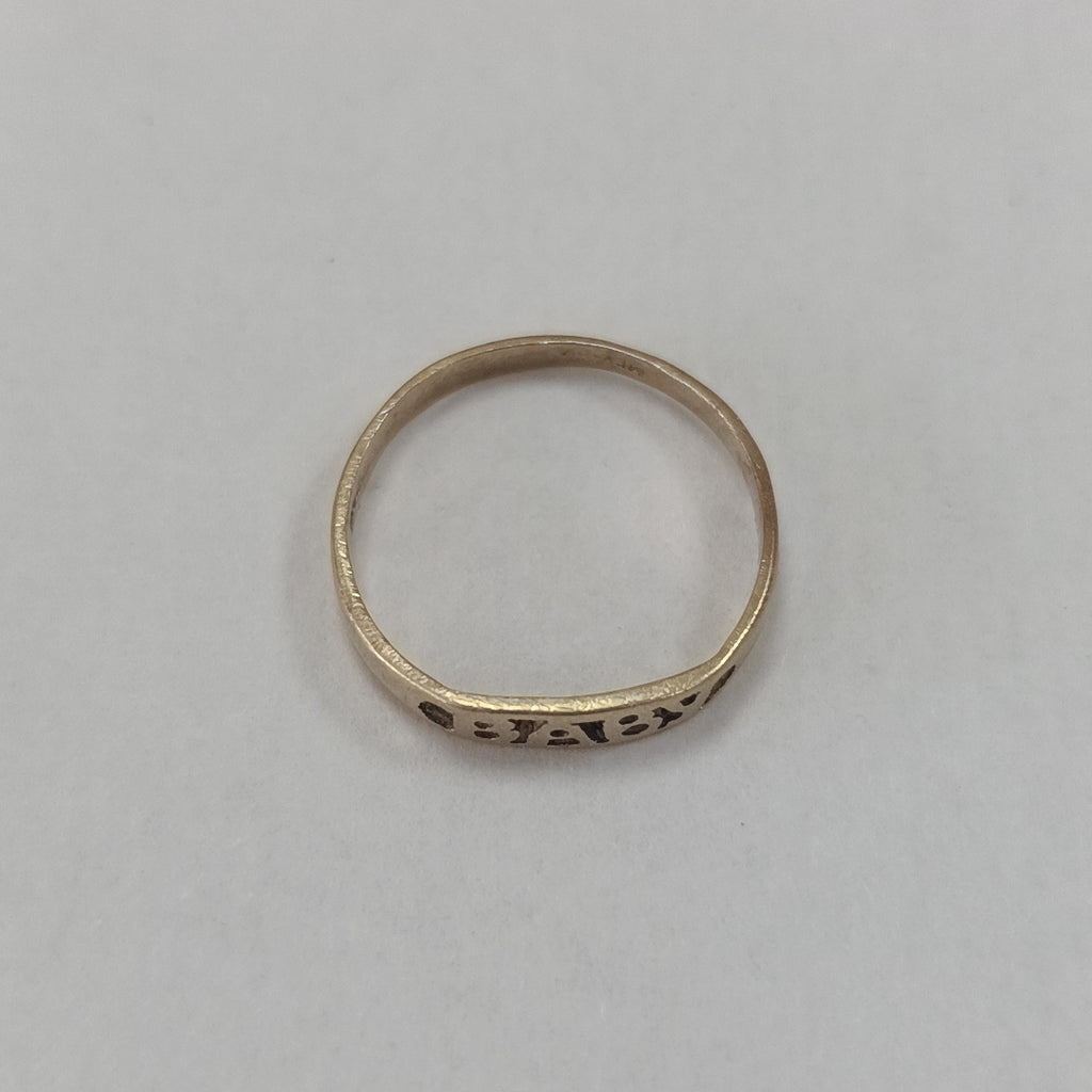 ANILLO ORO 8 K 0.8 GRMS (SEMINUEVO)
