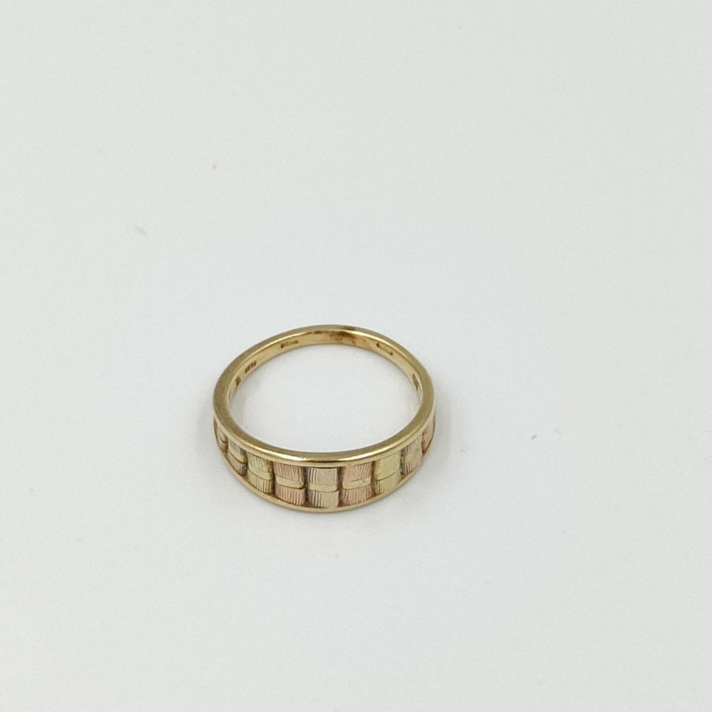 ANILLITO ORO, ORO COMBINADO 14 K 3.1 GRMS (SEMINUEVO)