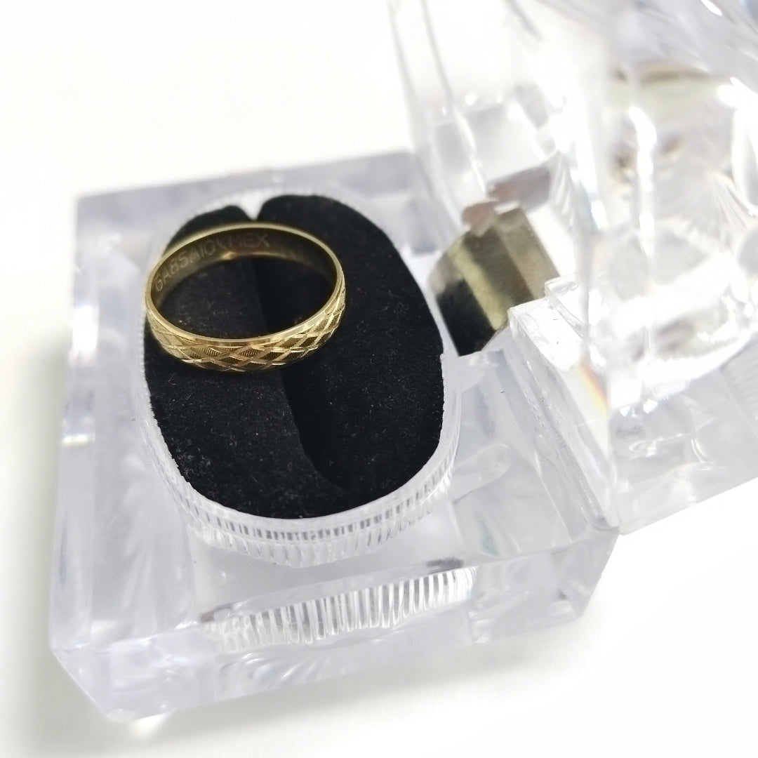 ARGOLLA ORO 10 K 1.2 GRMS (SEMINUEVO)