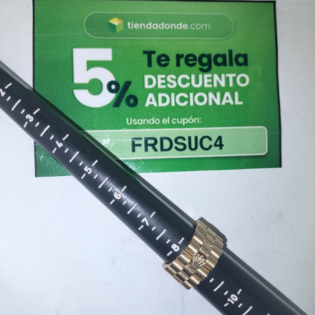 ANILLO ORO 14 K 14.4 GRMS (SEMINUEVO)