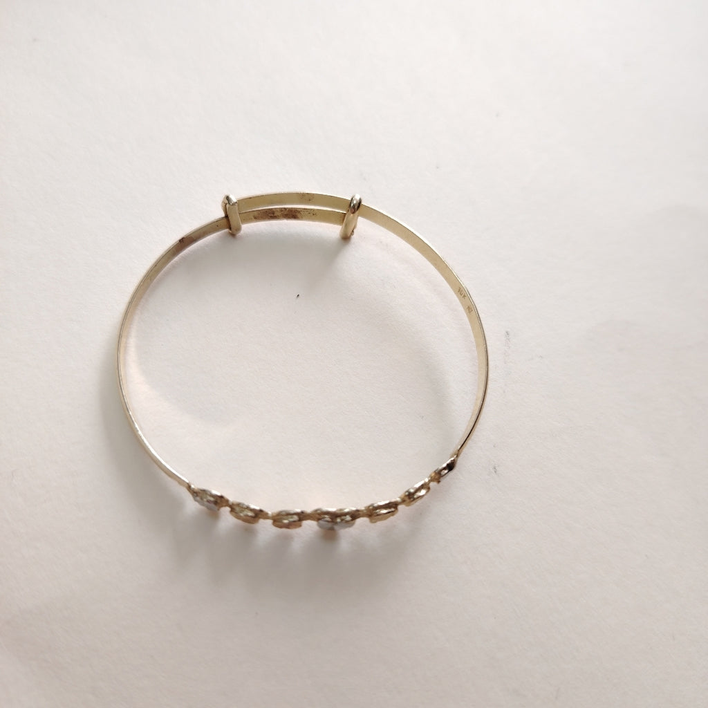 PULSERA RIGIDA ORO 10 K 4,30 GRMS (SEMINUEVO)