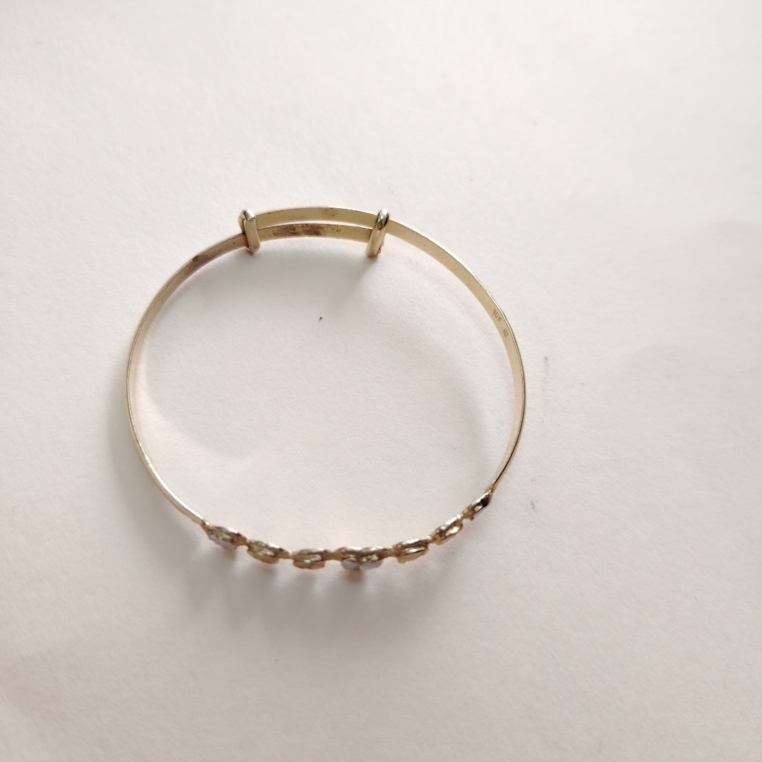 PULSERA RIGIDA ORO 10 K 4,30 GRMS (SEMINUEVO)