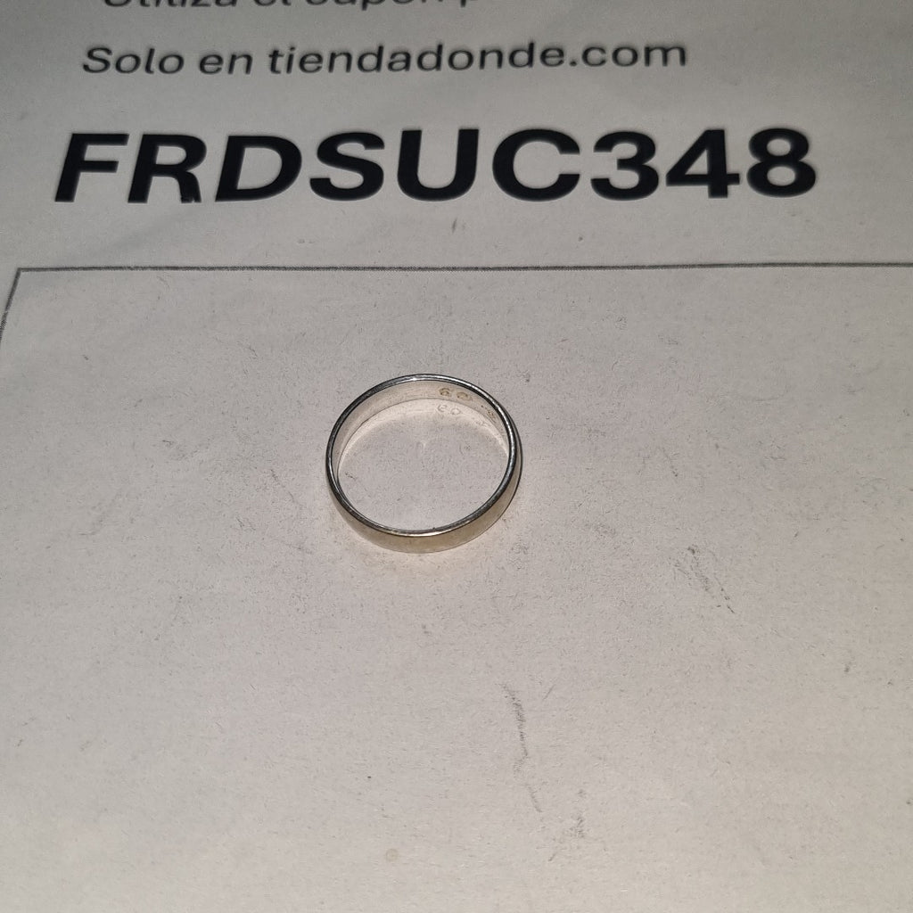 ARGOLLA ORO BLANCO 14 K 3.3 GRMS (SEMINUEVO)