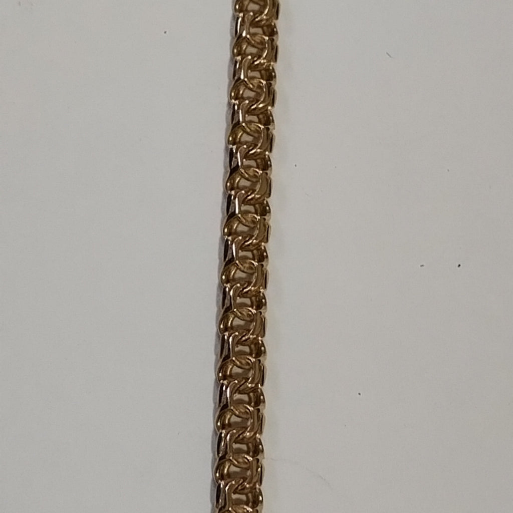PULSERAS TEJIDO CHINO ORO 10K 21 CM 8.6 GR (NUEVO)