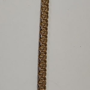 PULSERAS TEJIDO CHINO ORO 10K 21 CM 8.6 GR (NUEVO)