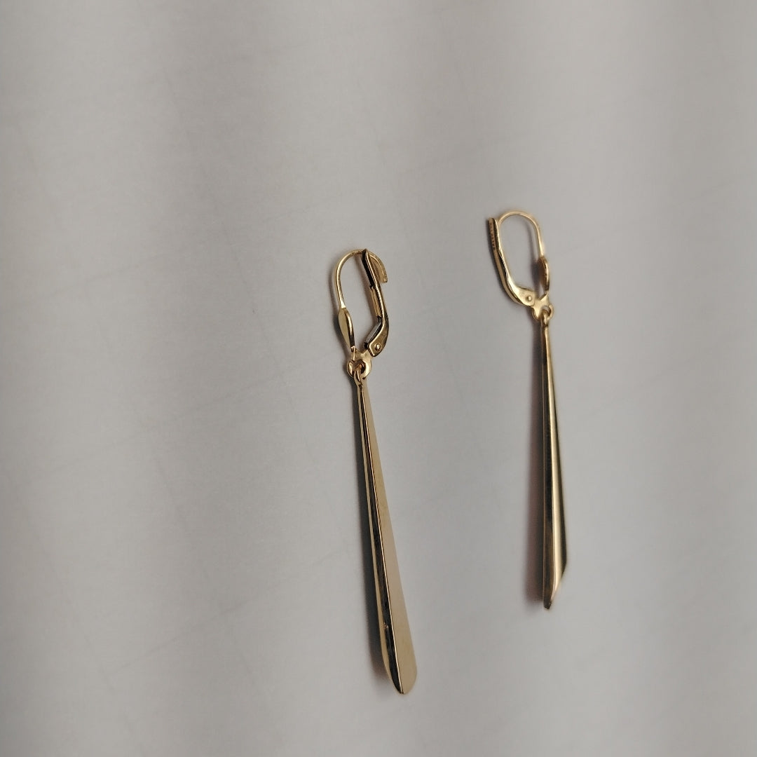 ARETES PAR ORO 14 K 2.9 GRMS (SEMINUEVO)